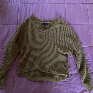 american eagle v-neck sweater